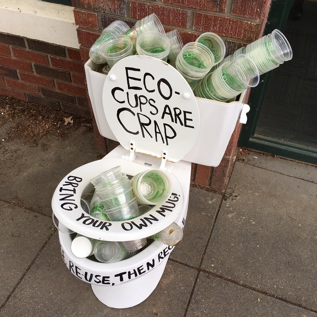 Lucien Rosenbloom - Eco-cups are crap